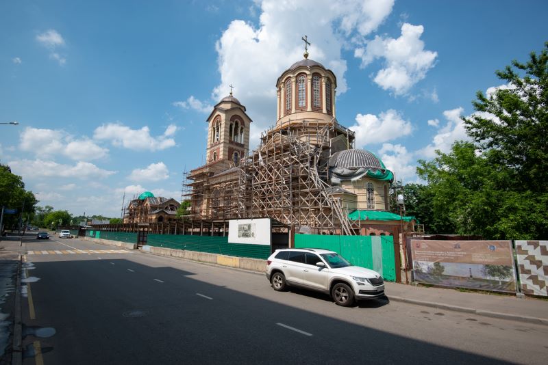 Храмовый комплекс в честь святителя Спиридона, епископа Тримифунтского в Коптево, Москва, САО