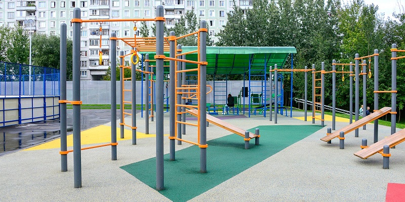 Площадка для воркаута в Москве