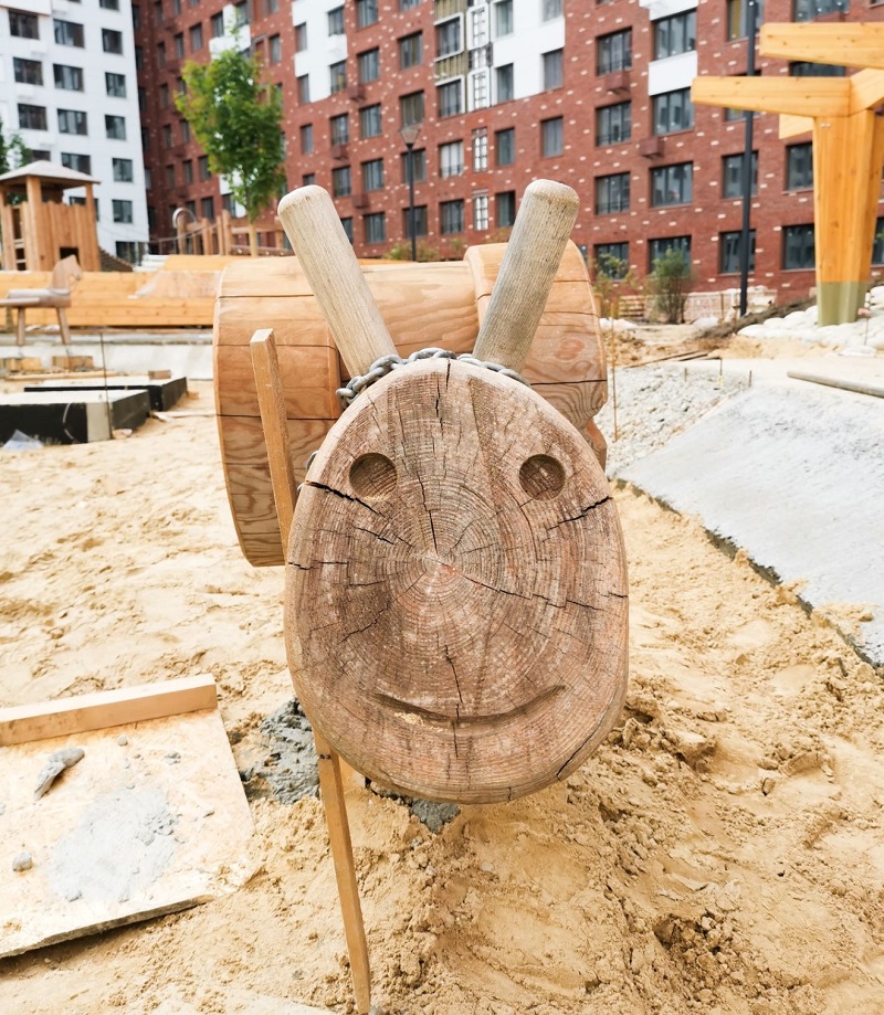 ЖК «Румянцево-Парк», благоустройство придомой территории, Lexion Development
