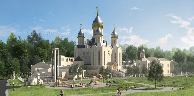 Храма в честь святого благоверного князя Дмитрия Донского в районе Северное Бутово