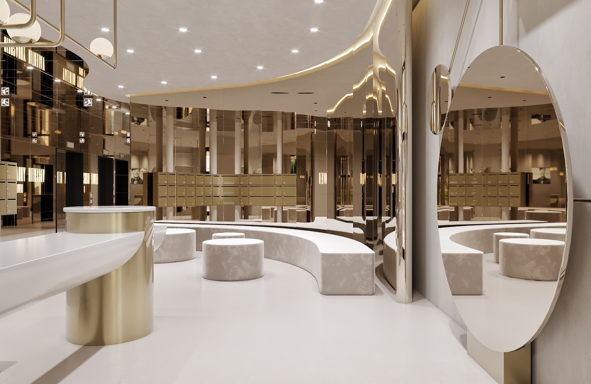 В проекте Russian Design District согласован дизайн интерьера для башни Валентина Юдашкина