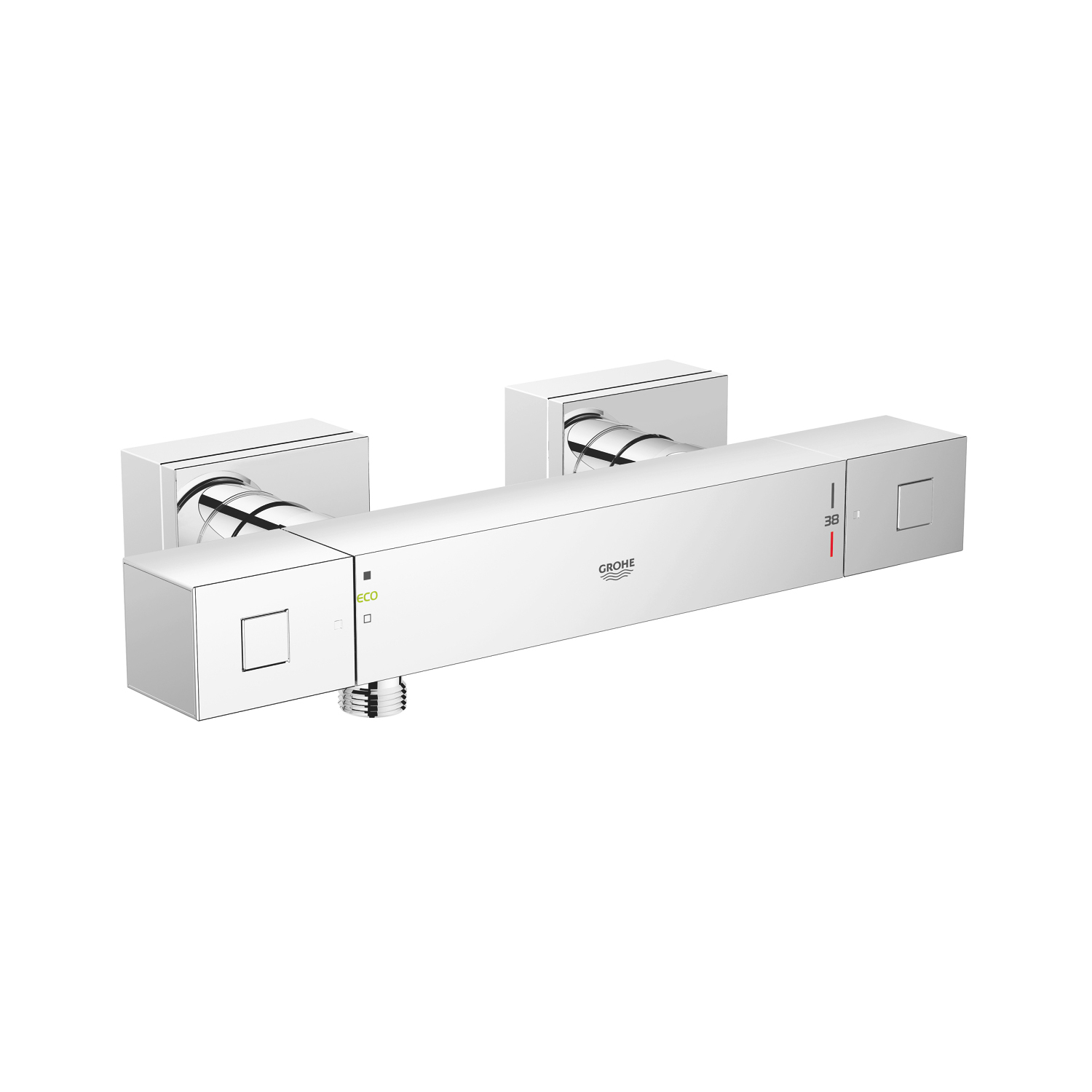 Смеситель для душа с термостатом Grohe Grohtherm Cube (цвет - хром)