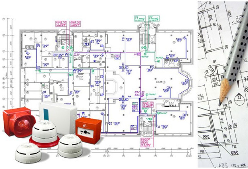 Проектирование пожарной сигнализации