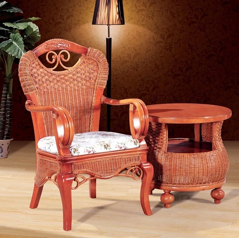 мебель премиум-класса - обеденный стул из ротанга KARGE