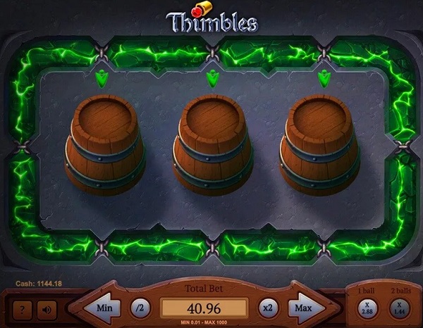 Игра Thimbles