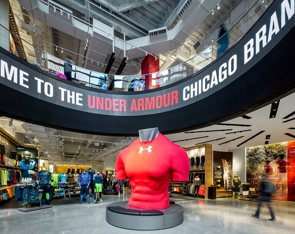 шоп Under Armour в Чикаго