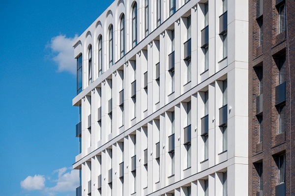 Пример фасада в ЖК Skolkovo ONE
