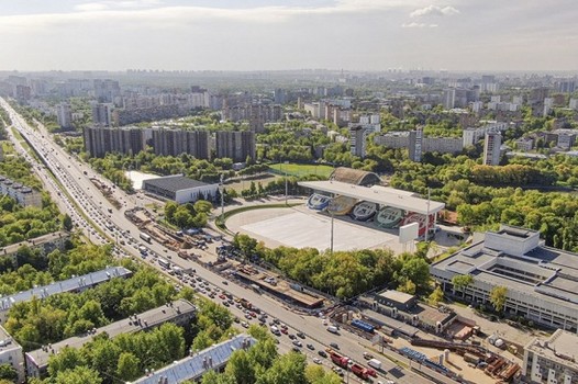 Обновленный стадион «Москвич» в Текстильщиках