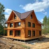 Строительство коттеджа с применением металлочерепицы