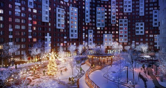 ЖК Румянцево-Парк, Новый год 2023