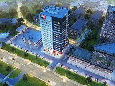 Бизнес-центр FM – новый офисный центр в Юго-Западном районе города Екатеринбурга