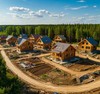 Строительство коттеджного поселка у леса