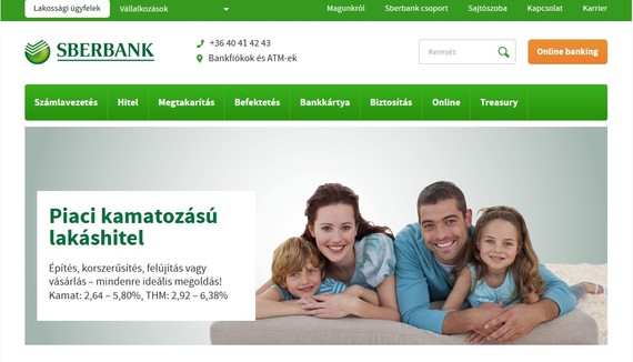 Сбербанк в Венгрии - ипотека под 4%