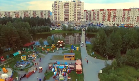 Сургут - быстро развивающийся современный город на Крайнем Севере