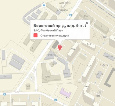 Береговой пр-д, влд. 9, к. 1 (зу 9/1)