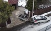 Откатные ворота в частном домовладении