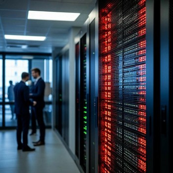 Фаервол в серверной комнате компании защищает данные пользователей