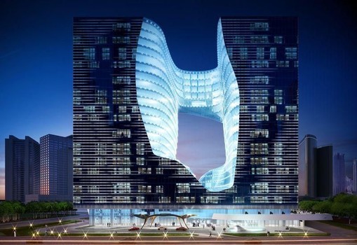 Дизайн башни Opus в Дубае от Кристоса Пассаса из архитектурного бюро Zaha Hadid Architects