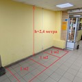 В аренду от 1 м2 до 3 м2 в проходе между магазинами.