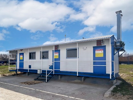 Мобильный склад для этилового спирта и фармсубстанций