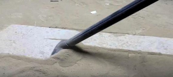 Удаление бетонной пыли