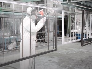 Порошковая окраска металлических конструкций