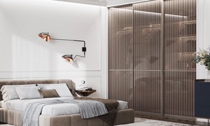 Шкаф-купе в спальной комнате