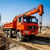 Howo в работе на стройке