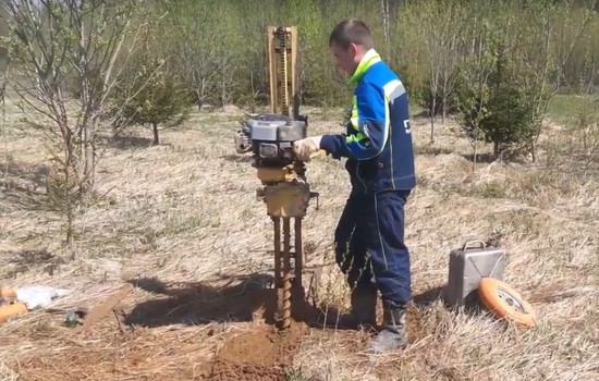 Работа по сбору проб грунта на местности - компания GEO50Регион