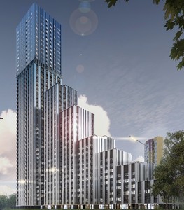 Тюменская ул., влд. 5. ВАО, Богородское, рендер проекта 