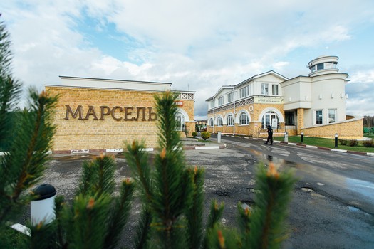 В поселке «Марсель» на Калужском шоссе реализовано 87% домовладений