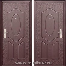 Металлические двери для дачи
