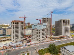 Премиальные башни ÁLIA ALIVE на берегу Москвы-реки «встают на ноги»