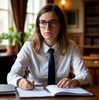 В библиотеке университета