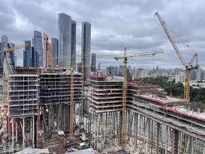 Монолитные работы в ЖК «Бадаевский», начало сентября 2025