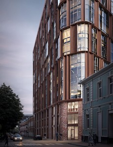 БЦ Башня Рябов, рендер проекта