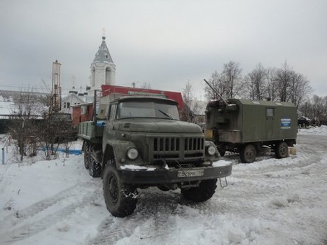 Бурение скважин зимой