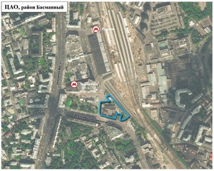 Территорию на Верхней Сыромятнической улице преобразят по программе КРТ