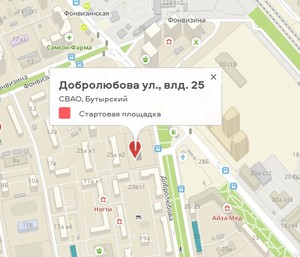 Стартовая площадка реновации. Добролюбова ул., влд. 25. СВАО, Бутырский р-н