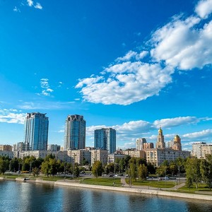Утро над городом