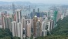 Вид на Гонконг, начало 2025 года