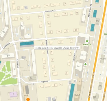 Предполагаемое место строительства дома по реновации Садовая улица, владение 6/10