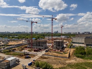 Четвёртая очередь ÁLIA: готовность котлована – 83%, застройщик вышел на «землю». Июль 2025