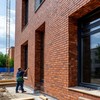 Строительные работы по оформлению фасада здания