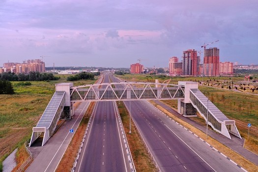 Алюминиевый мост в Туле