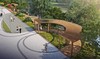 Набережная в районе ЖК Sky Garden, графика