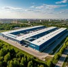 Большой логистический комплекс у шоссе
