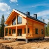 Строительство большого деревянного дома по финской каркасной технологии
