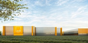 Level box Терехово, рендер проекта. Архитектурную концепцию разработало бюро ABOVE.