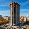 Строительство монолитного высокоэтажного дома в центре города